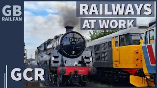 Step Back in Time Railways at Work Gala 2024 at the Great Central Railway [upl. by Analed]