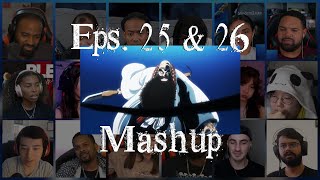 Bleach Thousand Year Blood War Episode 25 amp 26 Reaction Mashup [upl. by Aihsenal]