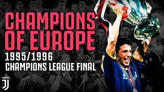 Juventus Win the 19951996 Champions League Final  Champions of Europe [upl. by Bryon]