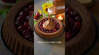 Eggless Cherry Chocolate Cake Recipe this Moist Dessert SummerTreats ChocolateCherryCakequot [upl. by Mariska765]