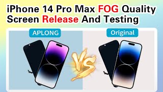 iPhone 14 Pro Max FOG Quality Screen Same effect as the original but with stronger competitiveness [upl. by Jensen]