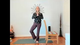 Intro to Yoga Meditation Chair amp Standing Postures [upl. by Avigdor]