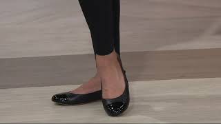 ED Ellen DeGeneres Ballet Flats  Lillianne on QVC [upl. by Caundra]