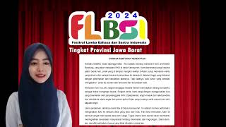 FLBSI 2024 CIPTA CERPEN SMPN2 CIKALONG KABUPATEN TASIKMALAYA KARYA2 [upl. by Bois]