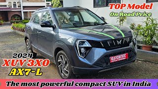 2024 Mahindra XUV 3XO Top Model AX7 Luxury Malayalam Review  Mahindra XUV 3xO AX7L Review [upl. by Hui144]