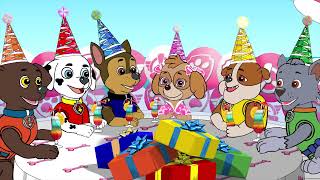 Paw Patrol Skye’s Birthday Celebration  Fun Animation for Kids [upl. by Nosrej]