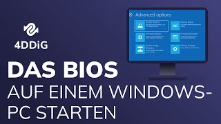 【2023】BIOS auf WindowsSystemen öffnen [upl. by Wallach]