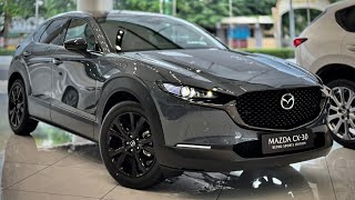 2025 Mazda CX30 RetroSports SUV  Polymetal Gray Color [upl. by Emiolhs]