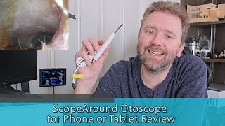 WHAT THE INSIDE OF YOUR EAR LOOKS LIKE  ScopeAround Otoscope Review [upl. by Yeltnerb]