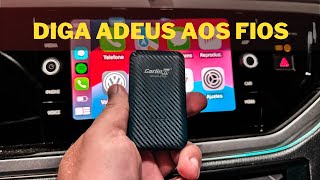 CARPLAY E ANDROID AUTO SEM FIO EM QUALQUER CARRO CARLINKIT 40 [upl. by Atwekk17]