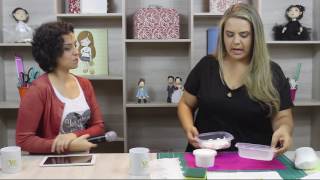 Aprenda renda em Biscuit com Amanda Santos [upl. by Wurtz]