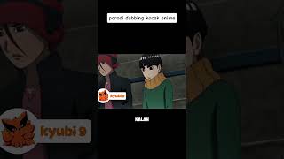 Dubbing lucu naruto  Sarada vs Chocho fight short boruto naruto dubbing sasuke otaku trend [upl. by Caughey]