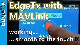 EdgeTx with MAVLink Smooth to the touch [upl. by Margaretta920]