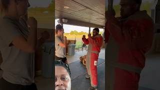 WHEN THE TRAINER SCREAMING 😂 dog dogtraining pitbull greenscreen funny shorts [upl. by Lrem]