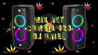 MIX RKT CUMBIA 420 DJ URIEL [upl. by Venn]