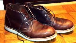 RED WING CHUKKA HERITAGE BOOTS [upl. by Elset231]