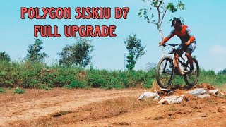 review sepeda gunung mtb polygon siskiu d7 full updrade [upl. by Anitsud]