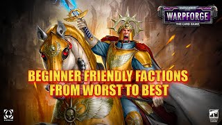 Which factions are beginner friendly  Warhammer 40000 Warpforge [upl. by Christiano]