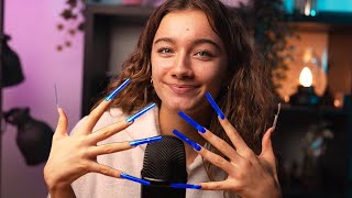 ASMR  Tapping with Extreme Long Nails [upl. by Vincent]