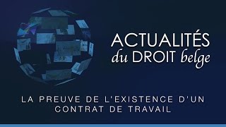 La preuve de lexistence dun contrat de travail [upl. by Werd241]