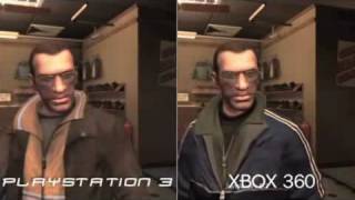 gta 4 ps3 vs xbox 360 comparison  extra stuff [upl. by Podvin]