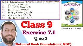 Class 9 Exercise 71 NBF Maths Ex 71 Class 9th federal board FBISE Math national Book foundation [upl. by Eynahpets]