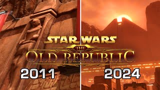 Old VS New Korriban Graphics in SWTOR 2024 [upl. by Ginsberg]