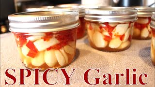 2020 Spicy Pickled Garlic With Lindas Pantry [upl. by Glyn482]