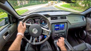 2011 Ford Mustang Shelby GT500 54 Turbo 540HP 0100 POV Test Drive 1800 Joe Black [upl. by Argella]