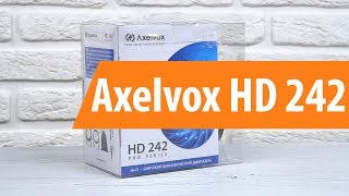 Распаковка Axelvox HD 242  Unboxing Axelvox HD 242 [upl. by Ecitnerp466]