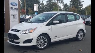 2017 Ford CMax Energi SE W Backup Camera ReviewIsland Ford [upl. by Hesler633]