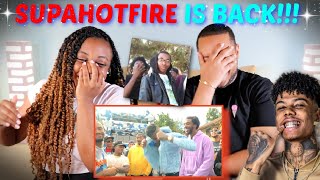 quotSUPAHOTFIRE VS BLUEFACEquot REACTION [upl. by Root]