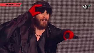 Thirty Seconds to Mars  Lollapalooza Chile 2024 Completo HD [upl. by Nerraf]