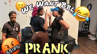 Asking Our Dad To Get Us A BBL Prank😂😱Must Watch [upl. by Grory]