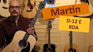 Martin D12 E KOA Akustikgitarre  Played by Chris Lee  Musik Bertram [upl. by Onder544]