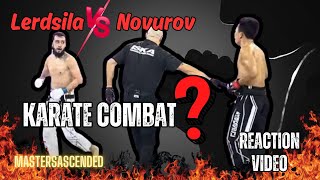 Lerdsila Shocks Everyone on Karate Combat Explosive Reaction amp Fight Breakdown 🥋🔥 [upl. by Irtak]