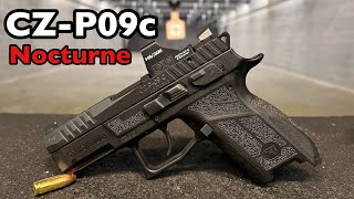 CZ P09c Nocturne pistol  How good is it [upl. by Camille]