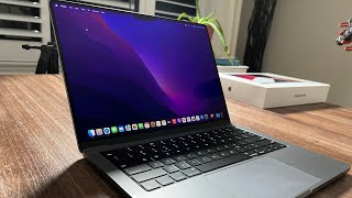 M1 Pro MacBook 14 Unboxing and Speaker Test [upl. by Halilahk]