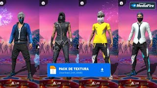 ➡️ PACK de TEXTURA INSTAPLAYER vs FREESTYLE  TEXTURA na ROUPA PADRÃO ANTI BAN  DOWNLOAD MEDIAFIRE [upl. by Oijres776]