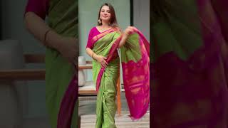 Inspired Gadwal  South Cotton Saree  Dhaka Mart [upl. by Buhler48]