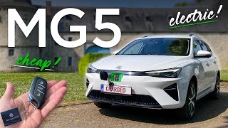 MG5 Electric 170 hp  The CHEAPEST EV estate [upl. by Madelaine]