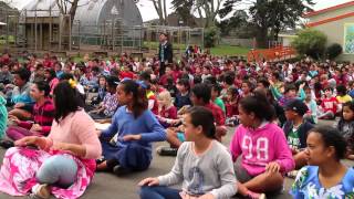 Sylvia Park Primary School Samoan sasa [upl. by Arhez]