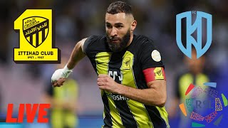 🔴LIVE AlIttihad vs Al Okhdood  Saudi Pro League 20242025  Benzema  Full Match Today Streaming [upl. by Eninej]