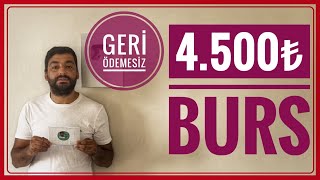 TEV BURSU 4500₺ GERİ ÖDEMESİZ BURSTÜRK EĞİTİM VAKFI BURS BAŞVURUSU NASIL YAPILIRKARŞILIKSIZ BURS [upl. by Lledroc]