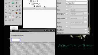 Uso de wxGlade [upl. by Wilhelmine]