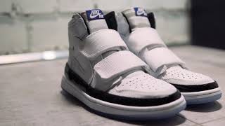 Air Jordan 1 Retro High Double Strap Concord  AQ7924107 [upl. by Sundberg]