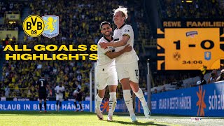 BVB  Aston Villa 20  All Goals amp Highlights [upl. by Flyn602]