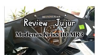 Modenas Kriss 110 MR3 I Review  berbaloi ka membeli [upl. by Seadon]