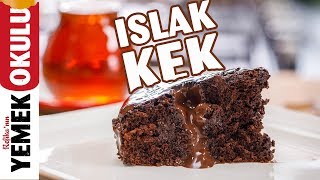 Islak Kek Tarifi  🍫 Dikkat Çikolata Sevenler İzlerken Fenalaşabilir 😊 [upl. by Zwiebel240]