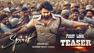 Spirit New 2024 Released Full Action Movie  Prabhas New Released South Indian Hindi Dubbed Movie [upl. by Hinch]